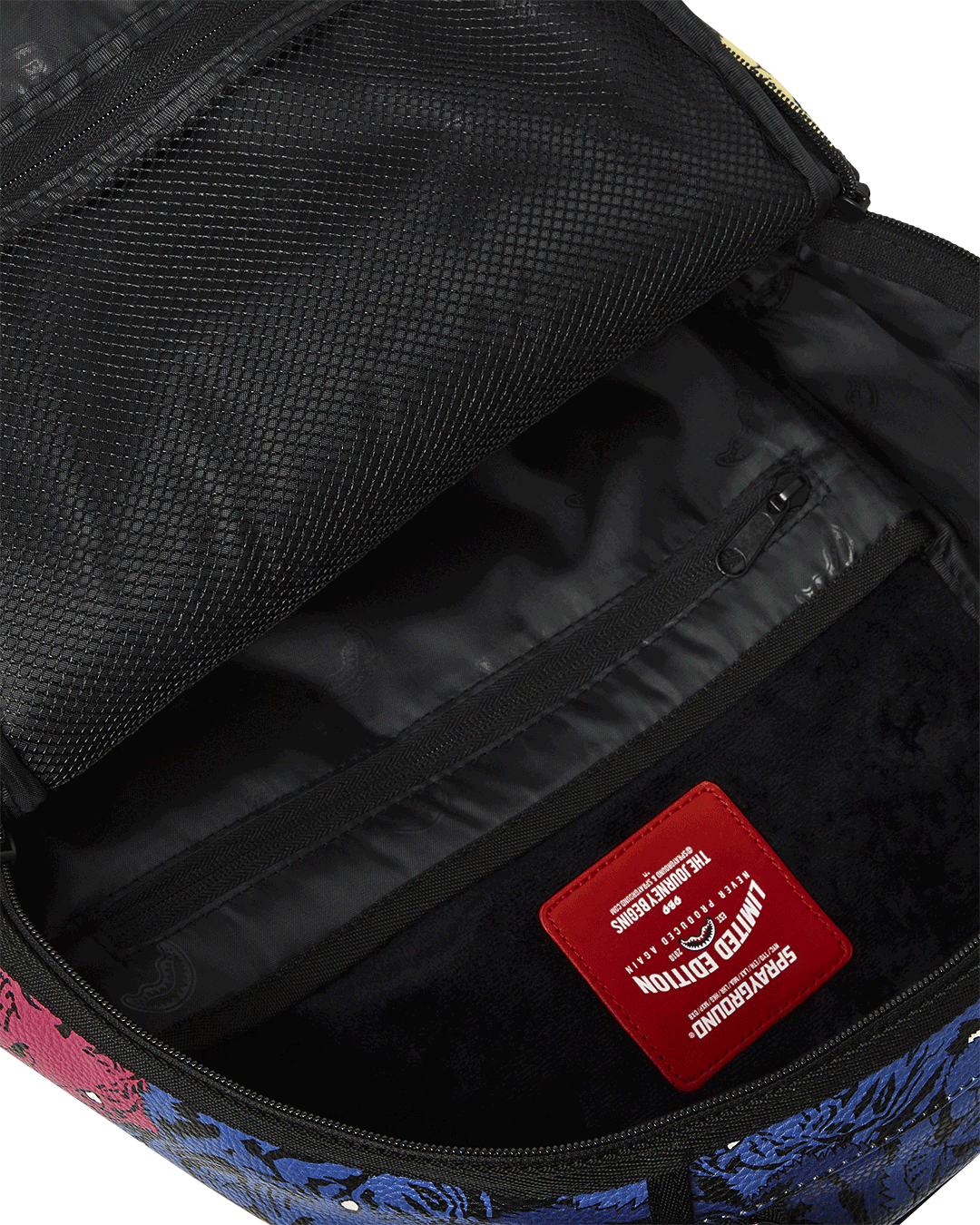 TIGER ROAR GOLD PLATED BACKPACK