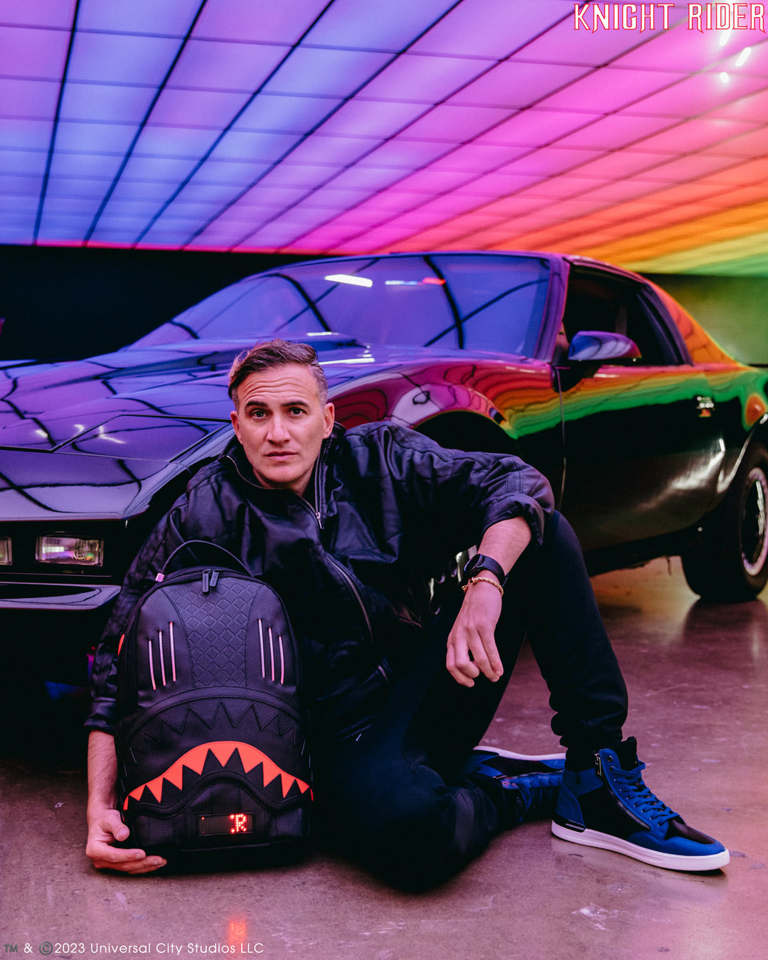 KNIGHT RIDER K.I.T.T. LED TURBO BOOST BACKPACK