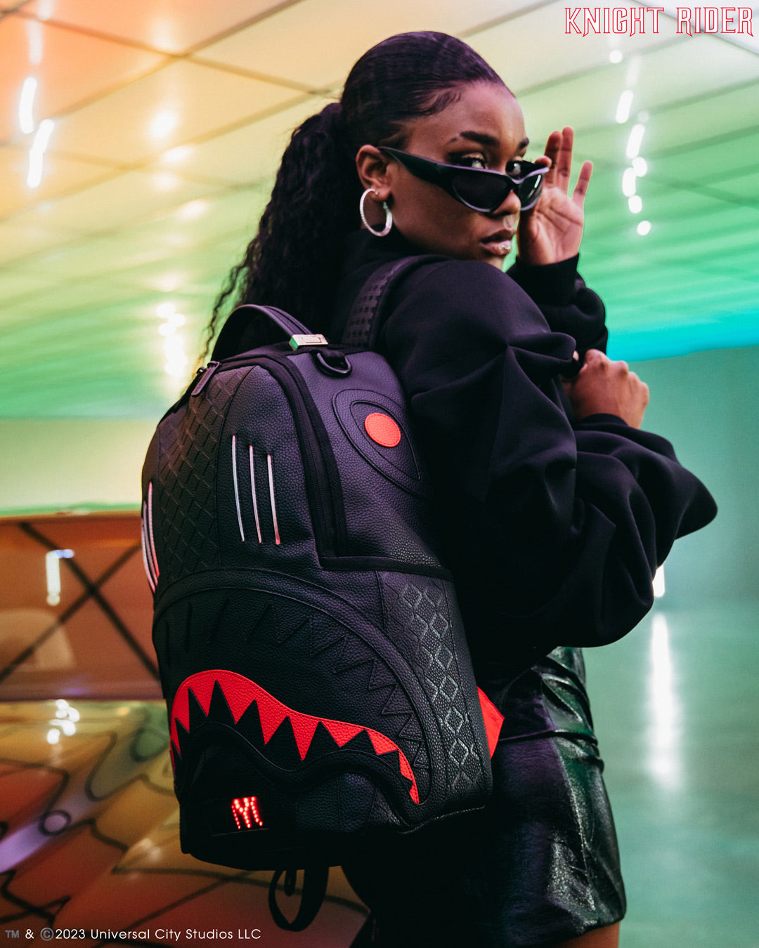 KNIGHT RIDER K.I.T.T. LED TURBO BOOST BACKPACK