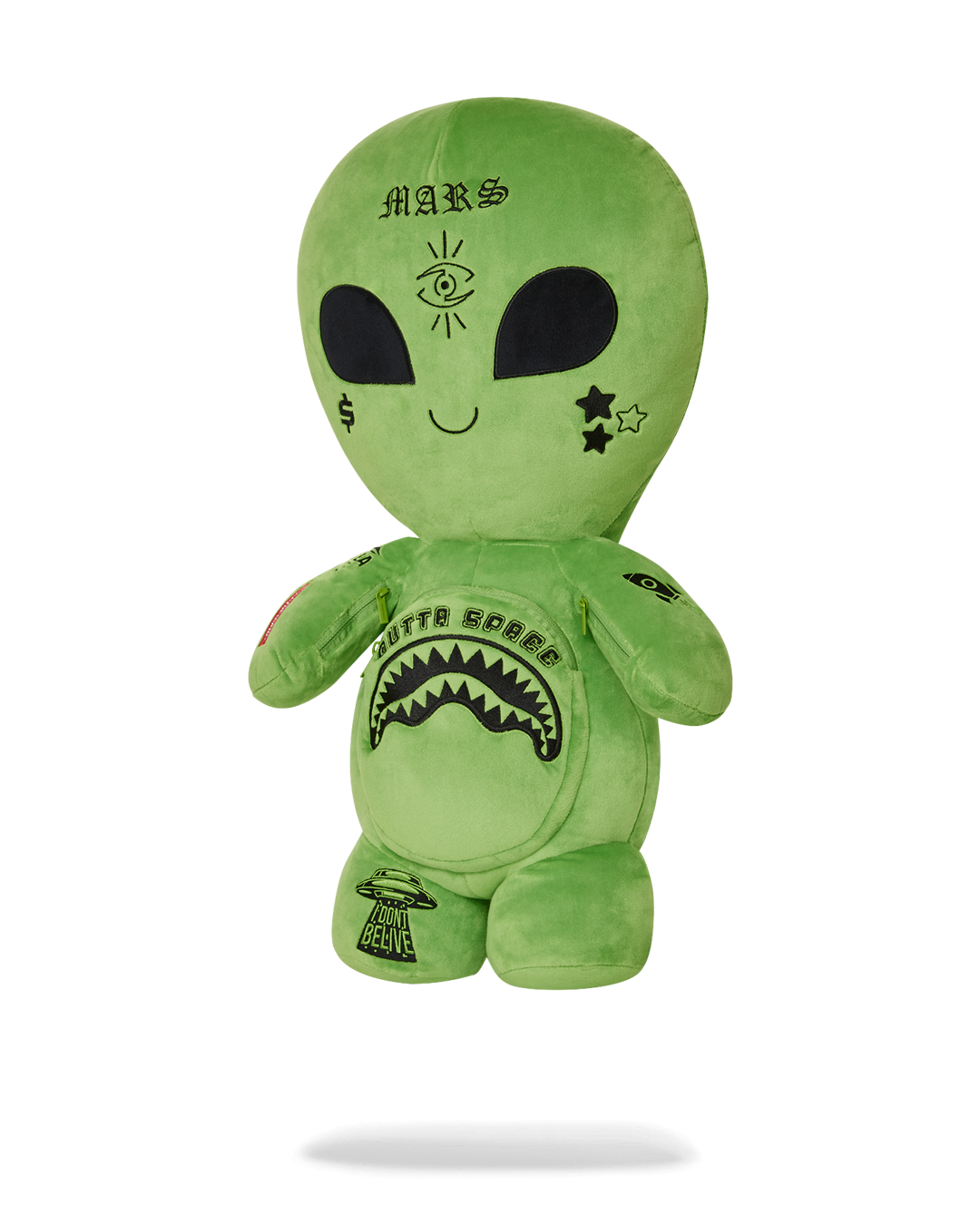 ALIEN PLUSH BACKPACK