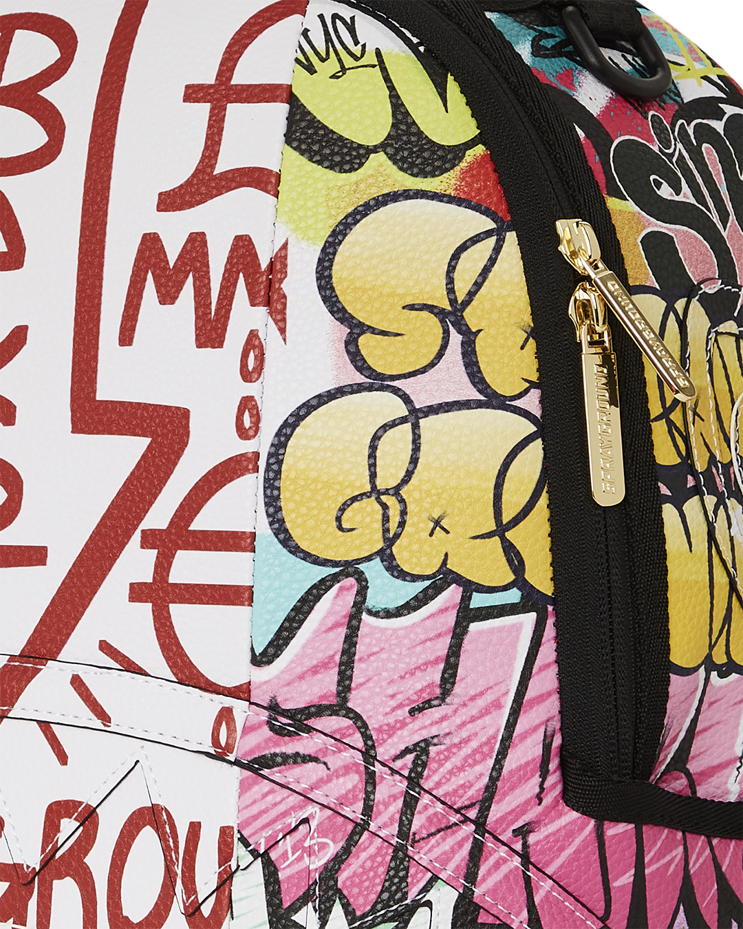 TRI-SPLIT GRAFFITI BACKPACK (DLXV)