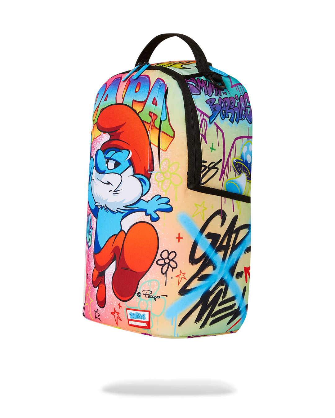 PAPA SMURF ON THE RUN BACKPACK