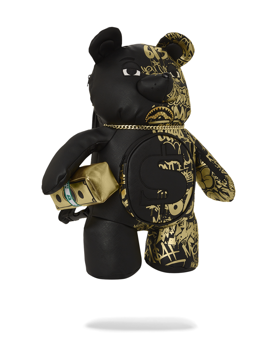HALF GRAFF GLIDE MONEYBEAR TEDDYBEAR BACKPACK