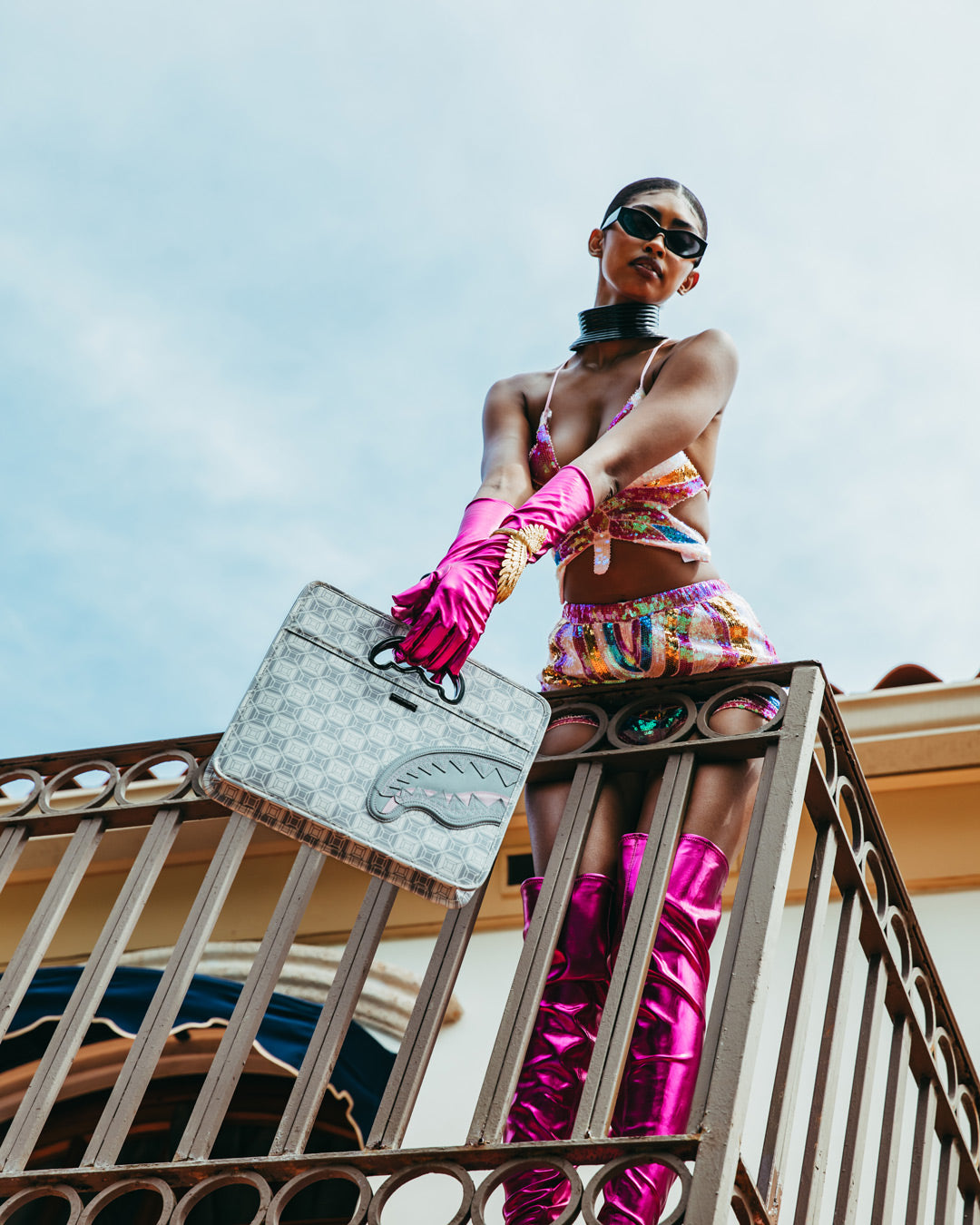 A.I.8 AFRICAN INTELLIGENCE BOOKED & BUSY CITY SAVVY HANDBAG