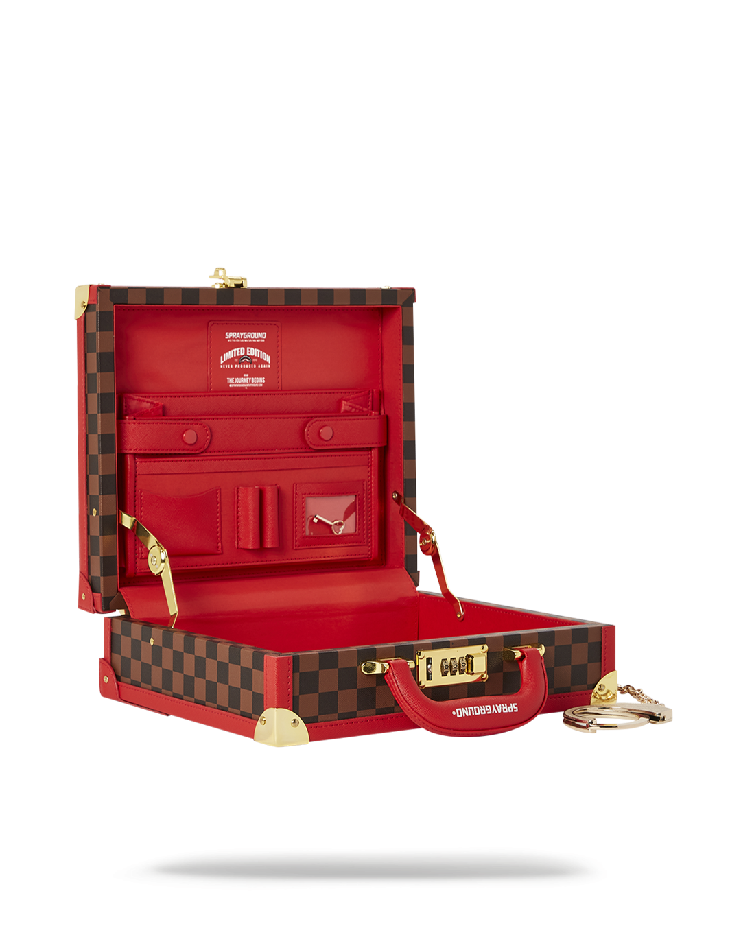 ALL OR NOTHING SHARKS IN PARIS ATTACHÉ HANDCUFF BRIEFCASE