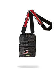 SHARKFINITY STEALTH PILOT MESSENGER SLING BAG