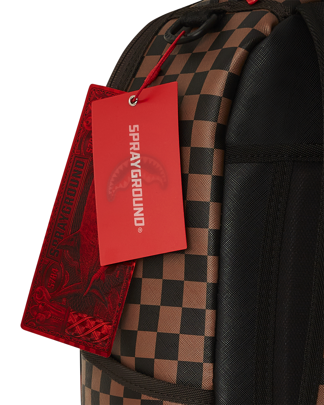 MONEY BEAR DEEP IN THOUGHT BACKPACK