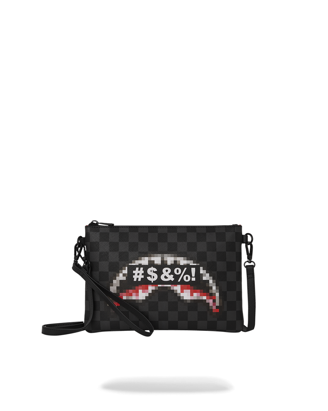WHAT THE BEEP' SHARK CROSSOVER CLUTCH
