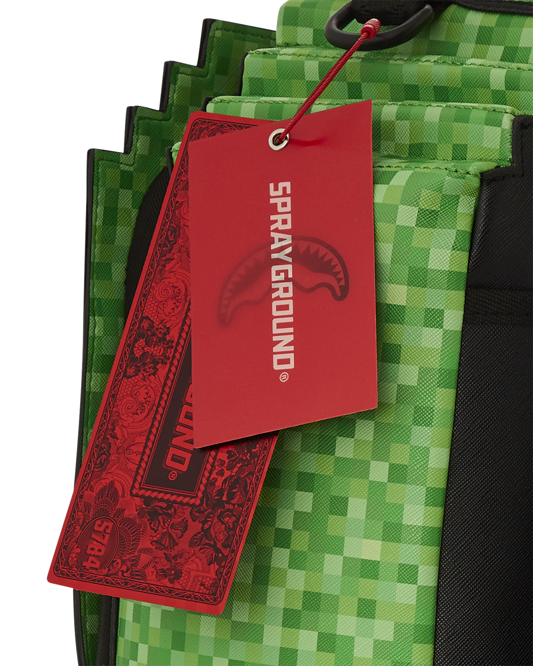 MINECRAFT CREEPER SHARK BACKPACK