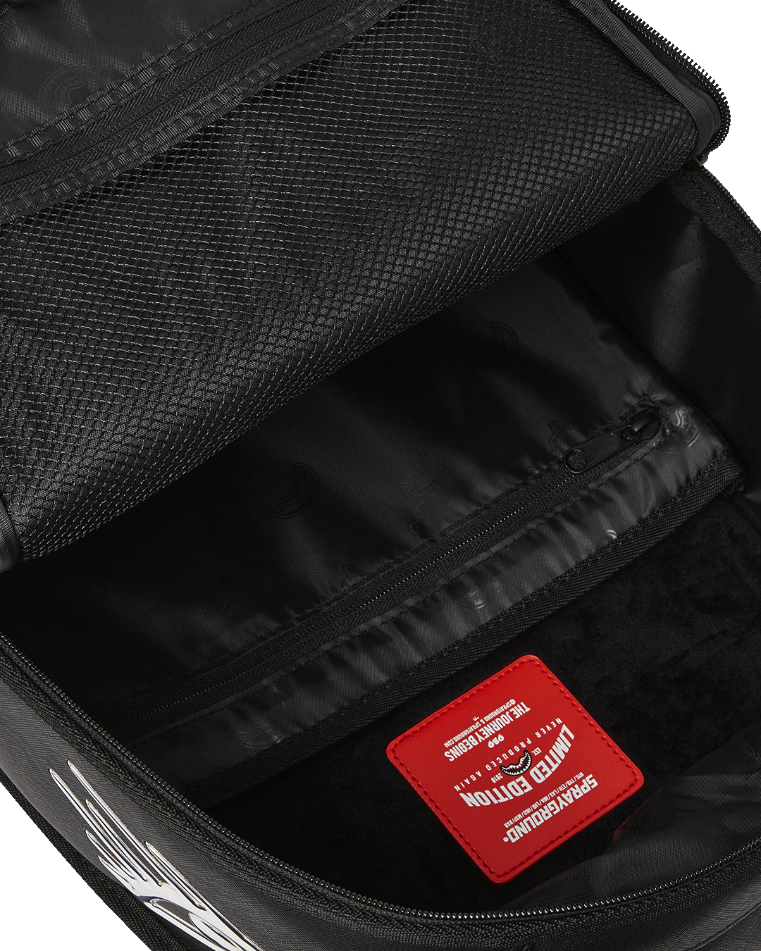 METALLIC TO THE TOUCH EXTRA DRIP BACKPACK