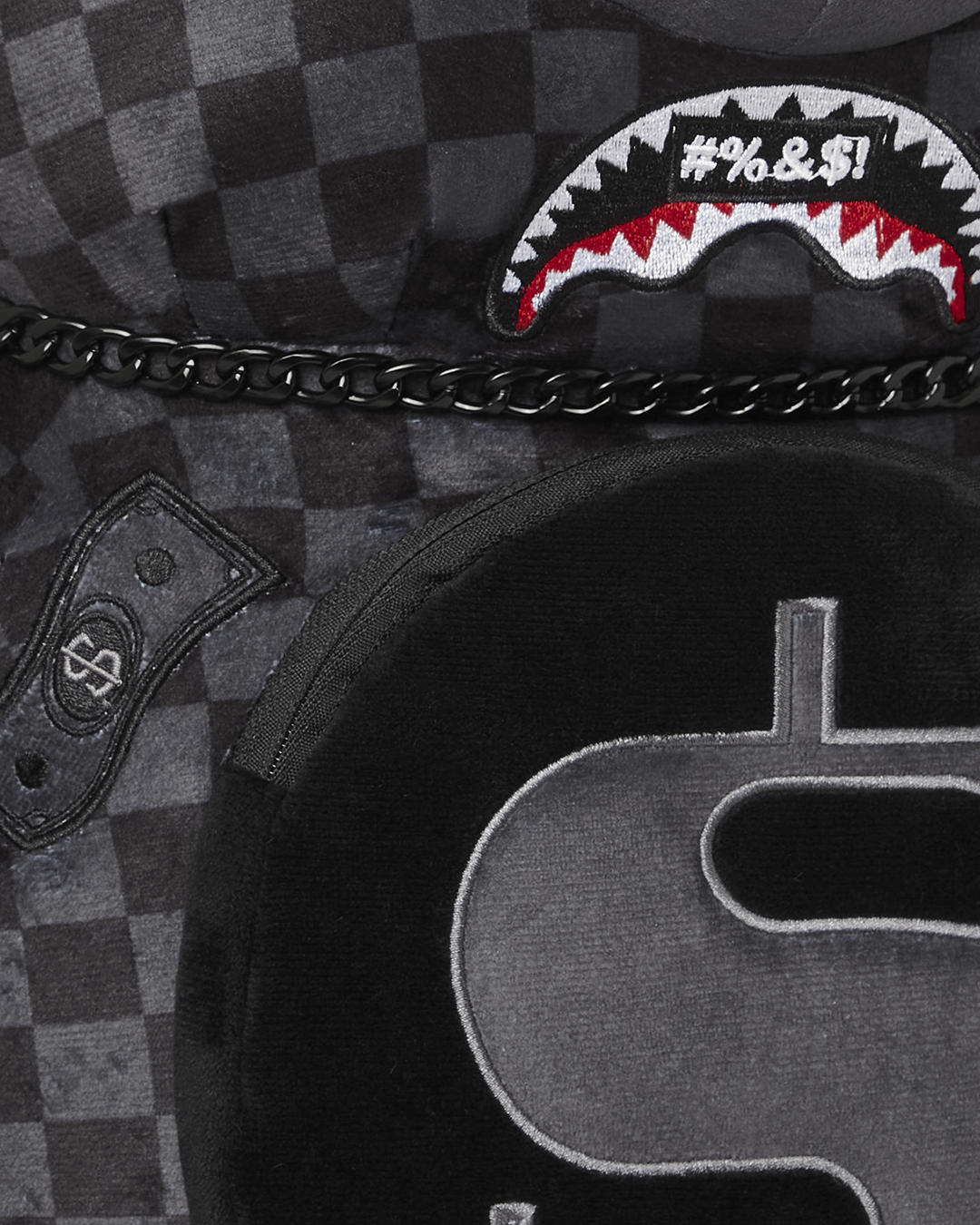 WHAT THE BEEP' SHARK MONEYBEAR TEDDYBEAR BACKPACK