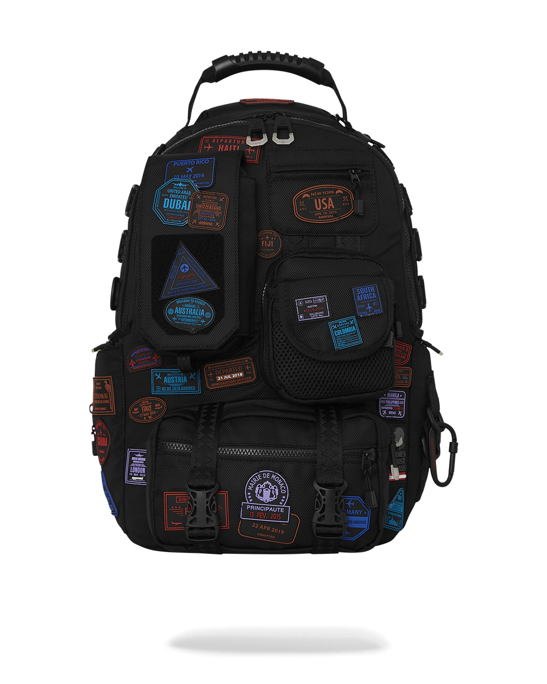 JAMES FIRST CLASS I GOT THESE STAMPS BACKPACK