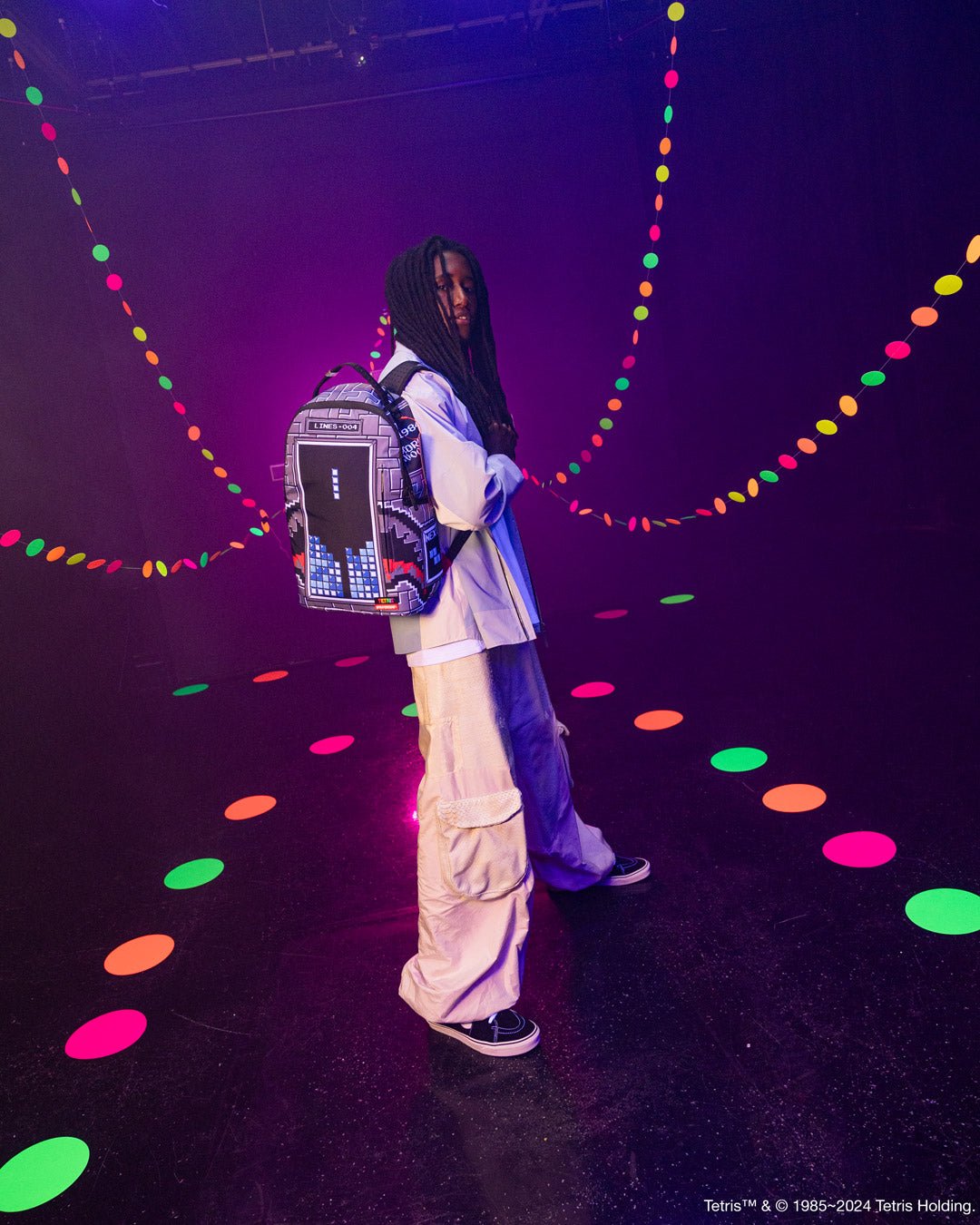TETRIS SHARK STACKER DLXSR BACKPACK
