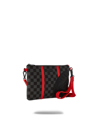 MONACO SHARK CLUB CROSSOVER CLUTCH W/ SHOULDER STRAP