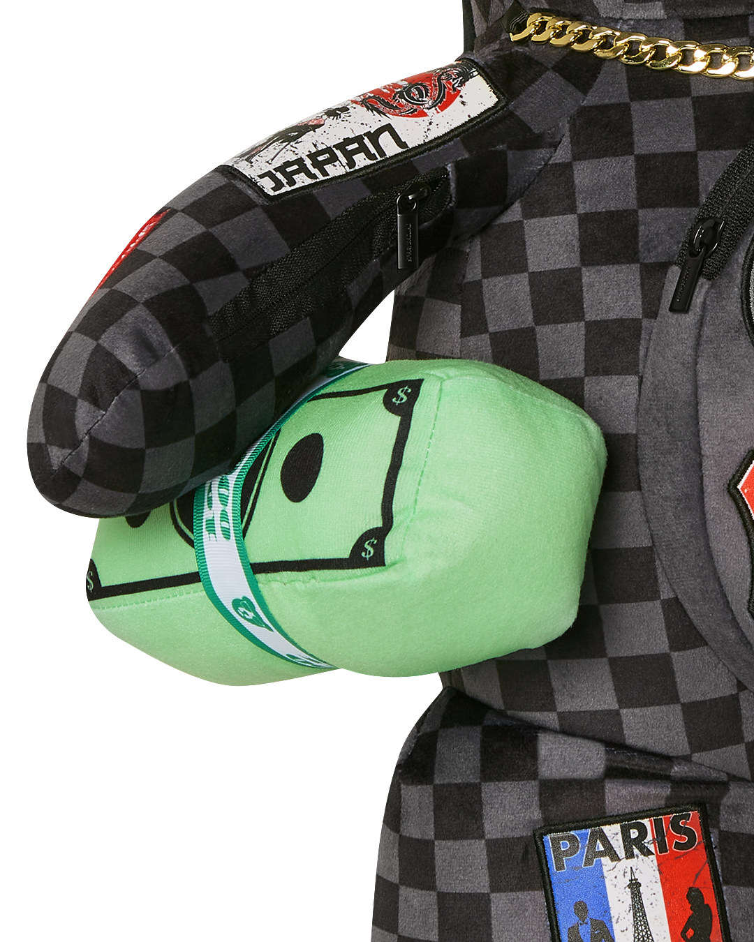 GLOBAL MOGUL UNLIMITED MILES MONEYBEAR TEDDYBEAR BACKPACK