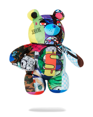 SHARK MASTERPIECES MONEYBEAR TEDDYBEAR BACKPACK