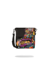 HALF GRAF LIPS MESSENGER BAG