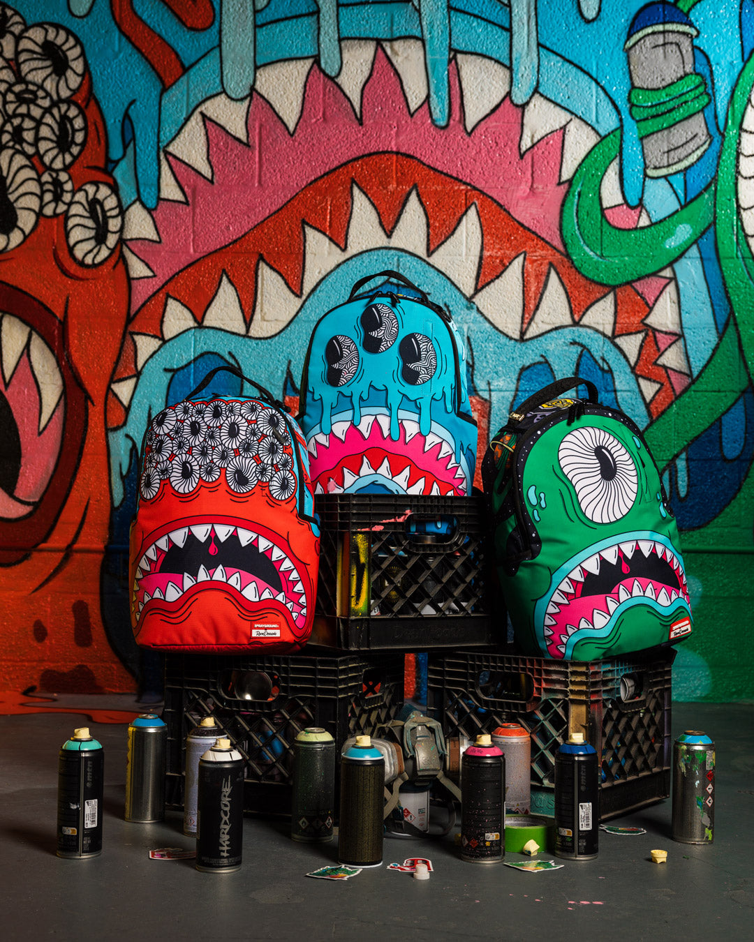 JORGE RODRIGUEZ THE ARTIST COLLAB BOB SHARK BACKPACK