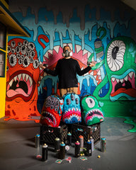 JORGE RODRIGUEZ THE ARTIST COLLAB BOB SHARK BACKPACK
