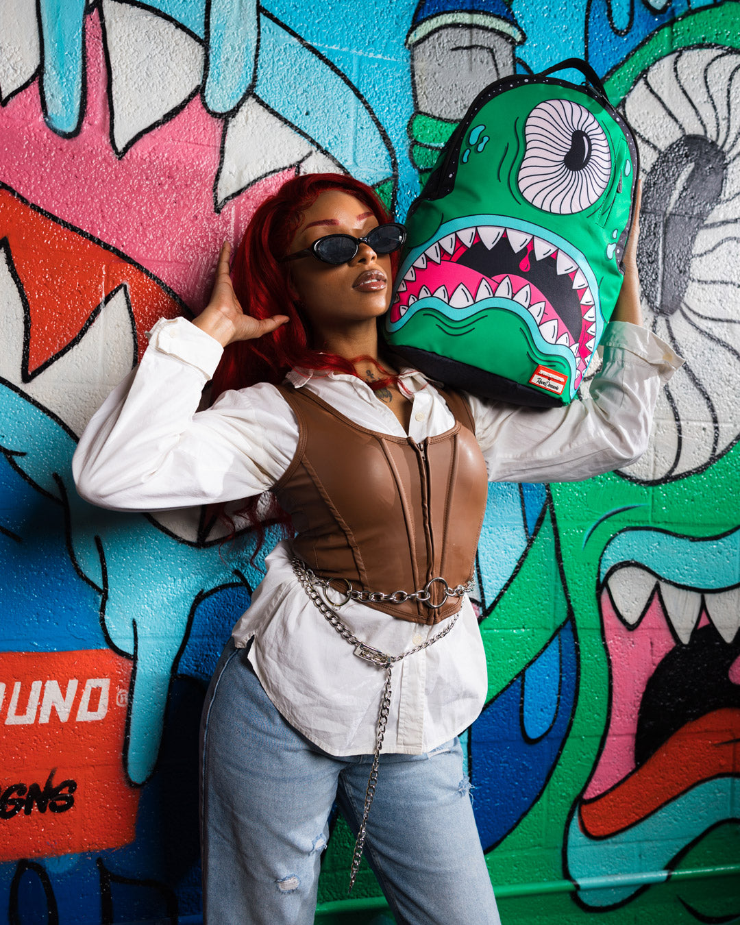 JORGE RODRIGUEZ THE ARTIST COLLAB BOB SHARK BACKPACK