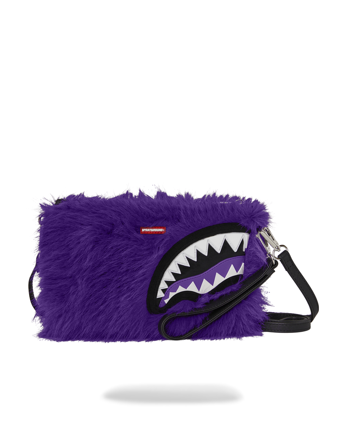 FURZILLA SHARK (PURP) CROSSOVER CLUTCH