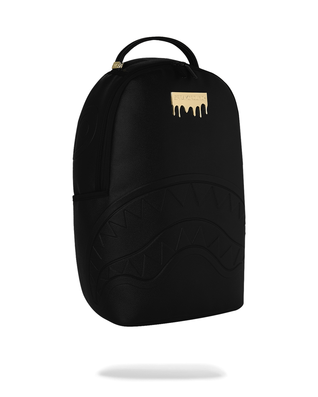 GOLD BRICK DRIP BLACK BACKPACK