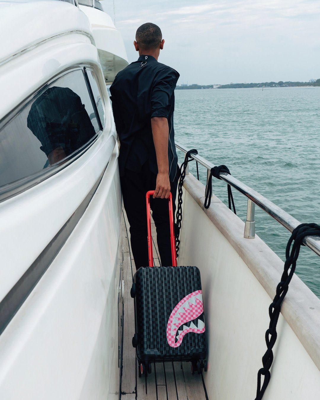 SHARKS IN CANDY CARRY-ON LUGGAGE