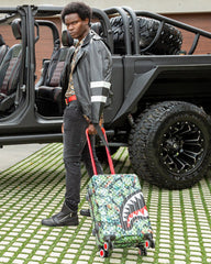MAMA I MADE IT SHARKNAUTICS HARDSHELL CARRY-ON LUGGAGE