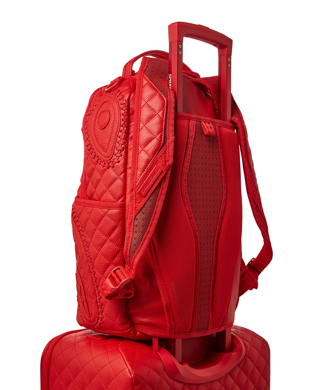 RED RIVIERA JETSETTER CARRY-ON LUGGAGE