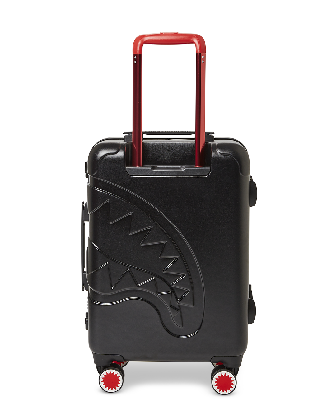MOLDED SHARKITECTURE BLACK HARDSHELL CARRY-ON LUGGAGE