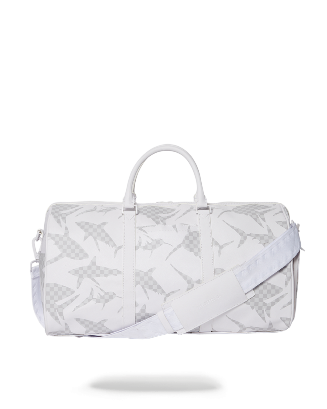 SHARK CHECK (WHITE) DUFFLE