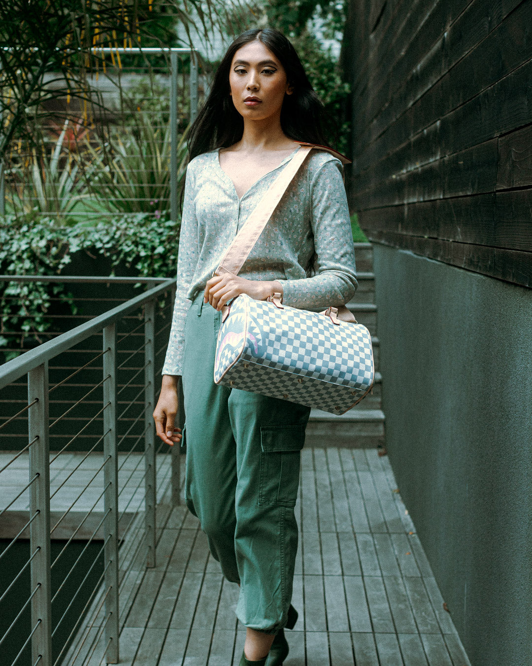 ROSE ALL DAY LA PALAIS MINI DUFFLE
