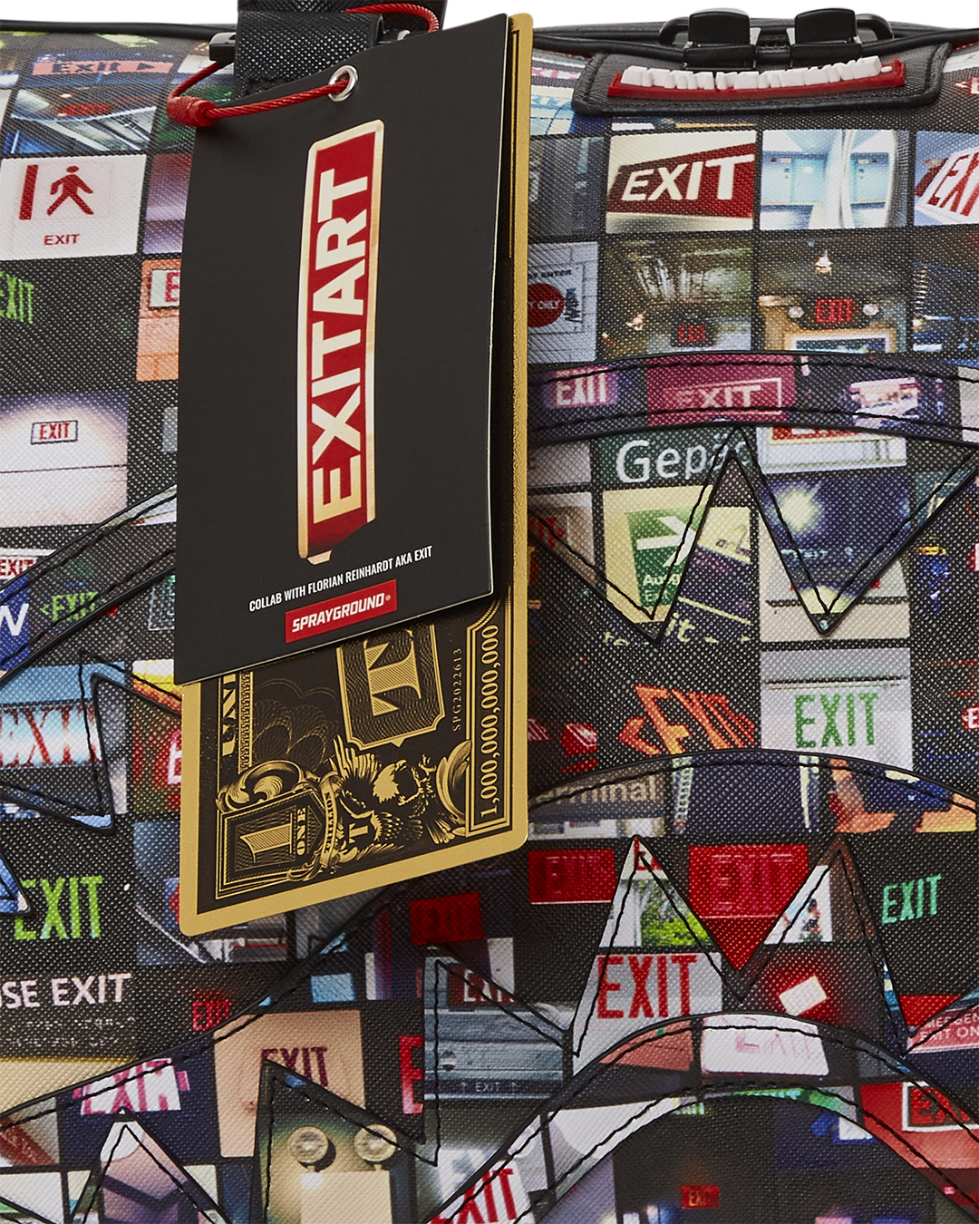 EXIT ART COLLAB DUFFLE