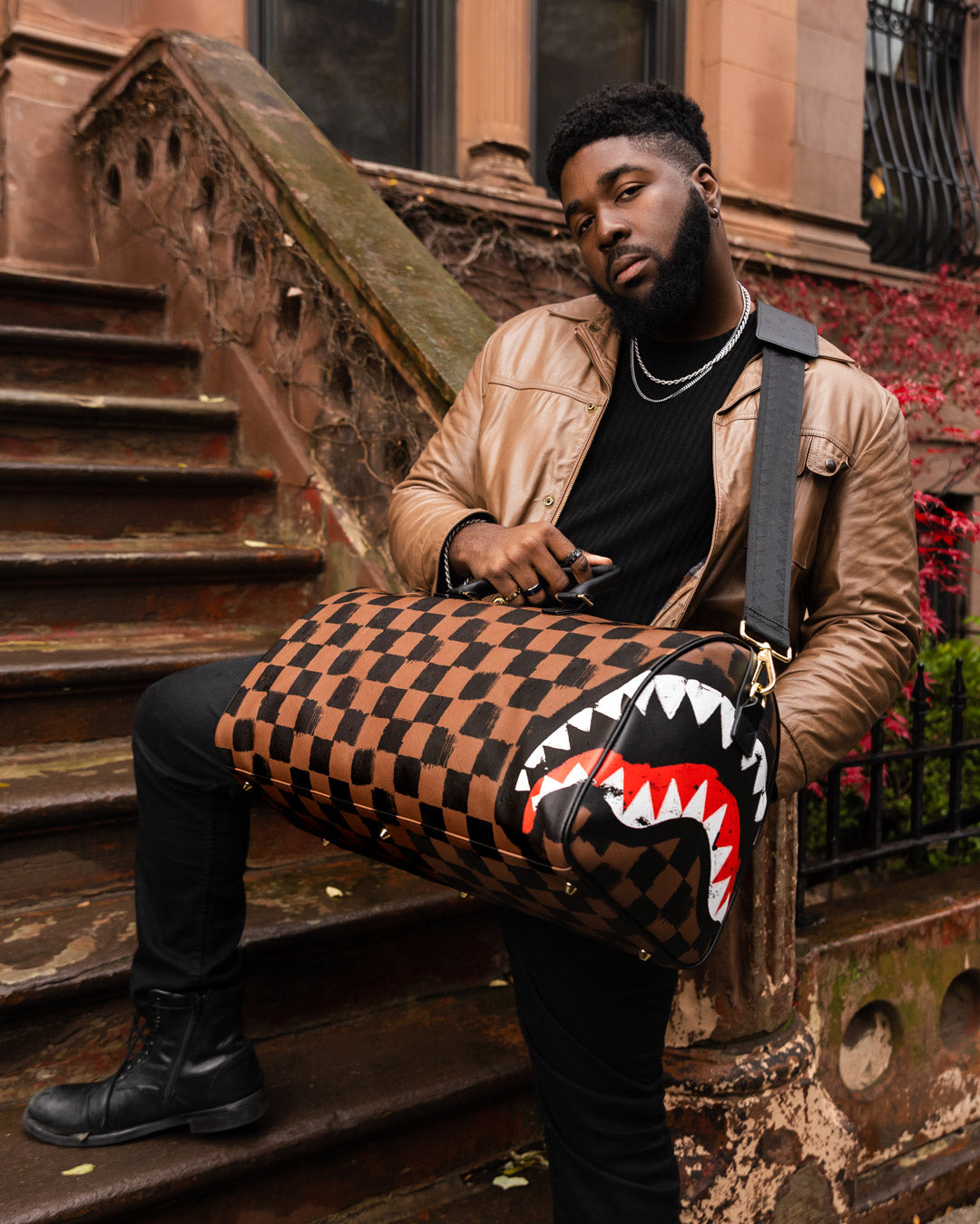 SHARKS IN PARIS VANQUISH DUFFLE