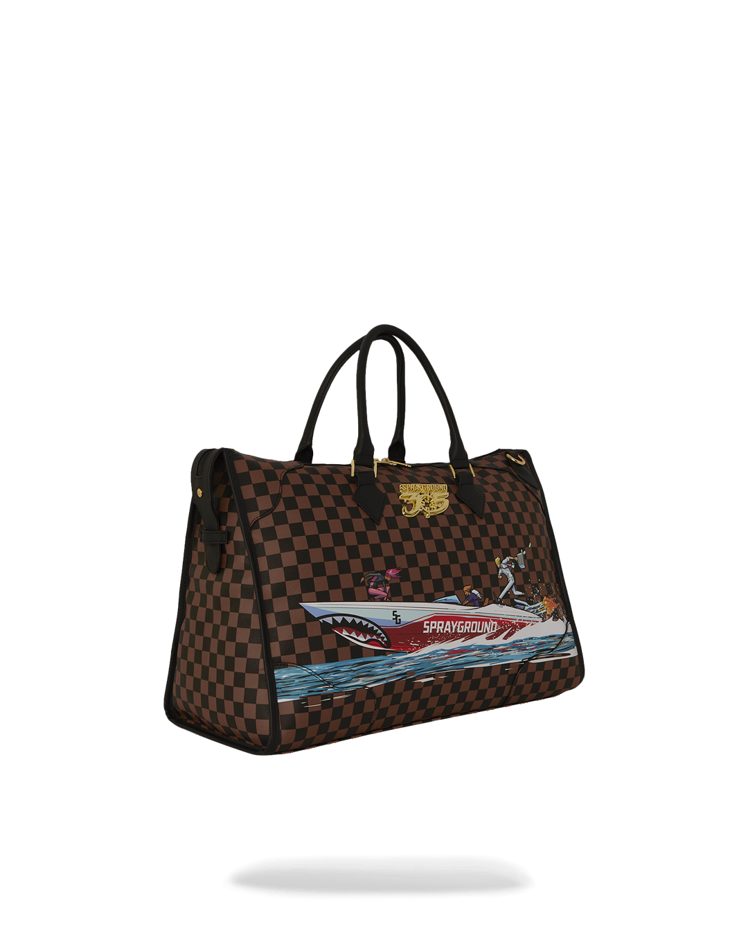 THE 305 SPEEDBOAT GETAWAY PYRAMID DUFFLE
