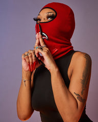 SHARK CENTRAL SKI MASK (RED)