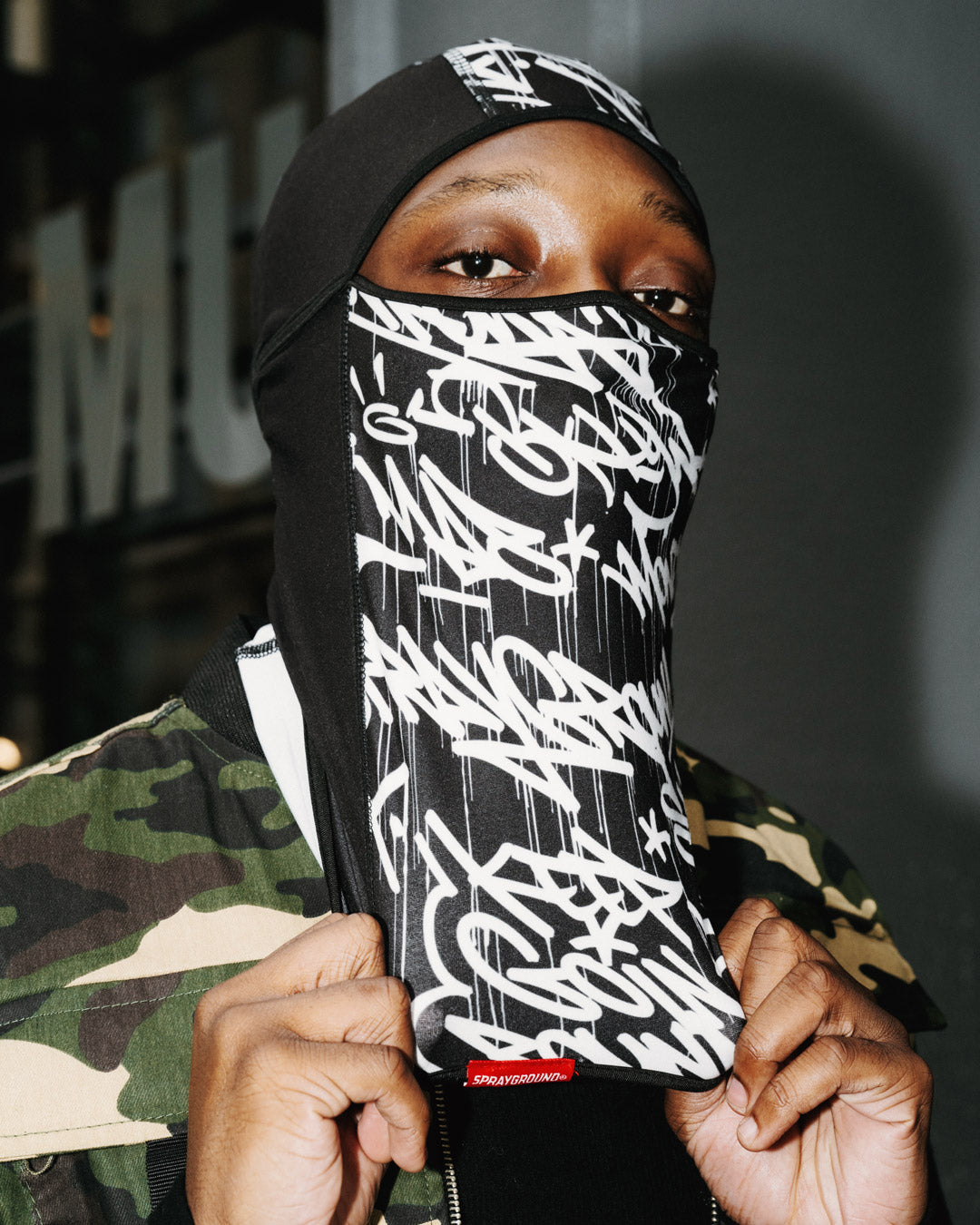 MIDNIGHT DESIGNER SKI MASK