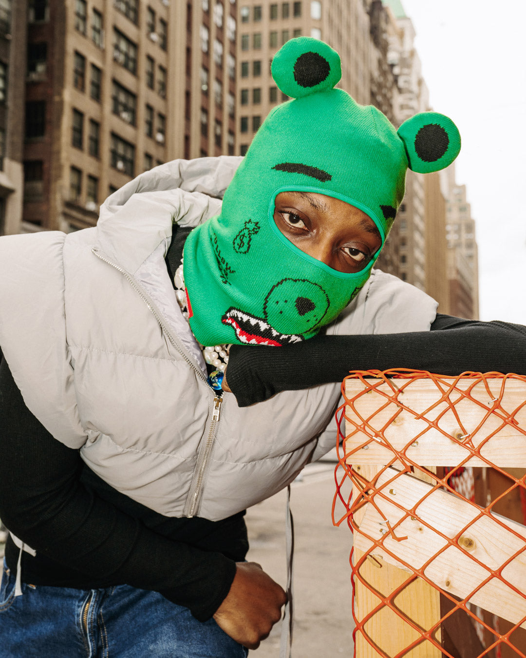 THE REAL MONEY BEAR SKI MASK
