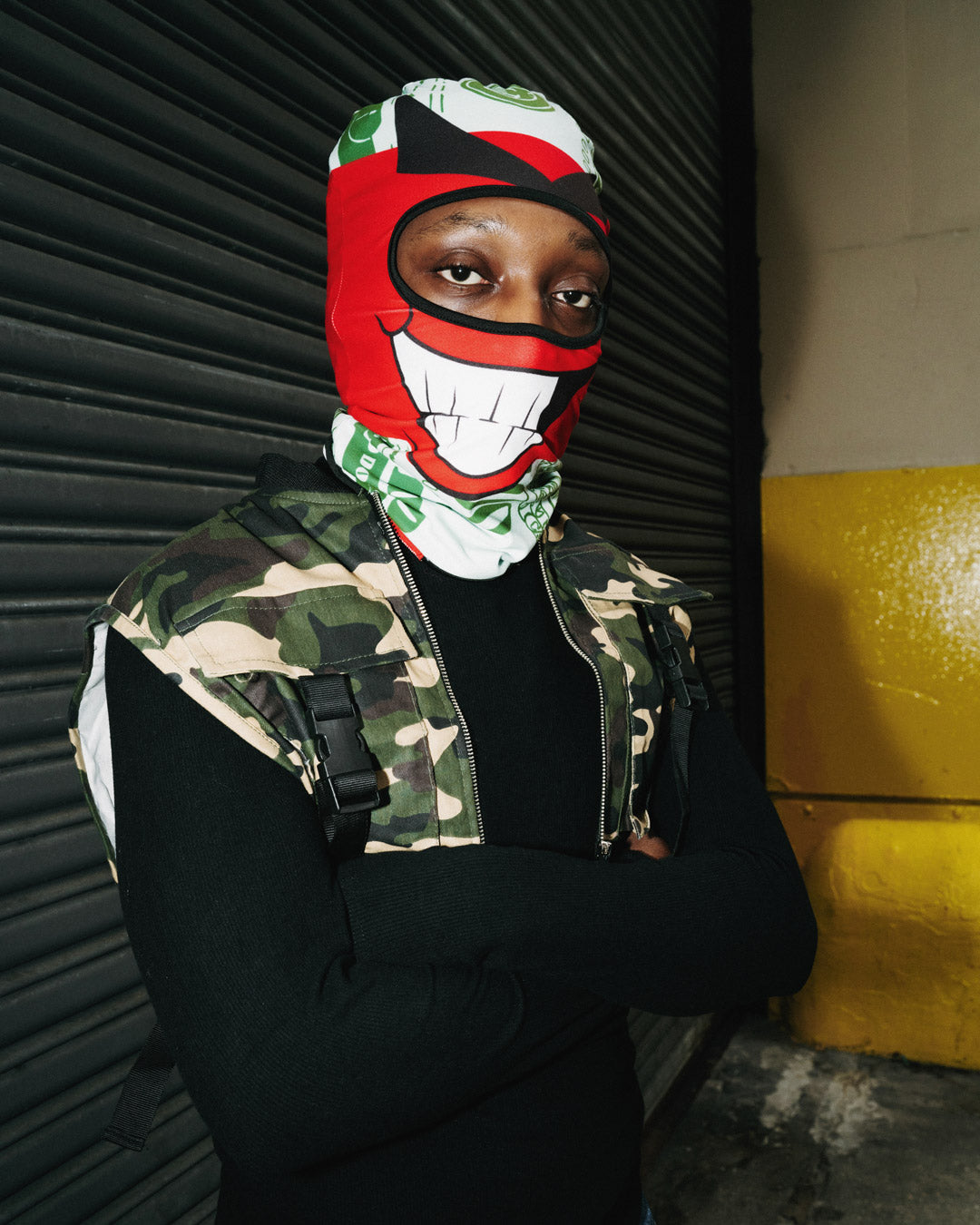 MONEY BOY SKI MASK (RED)