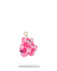 FURZILLA SHARK (PINK CHECK) KEYCHAIN