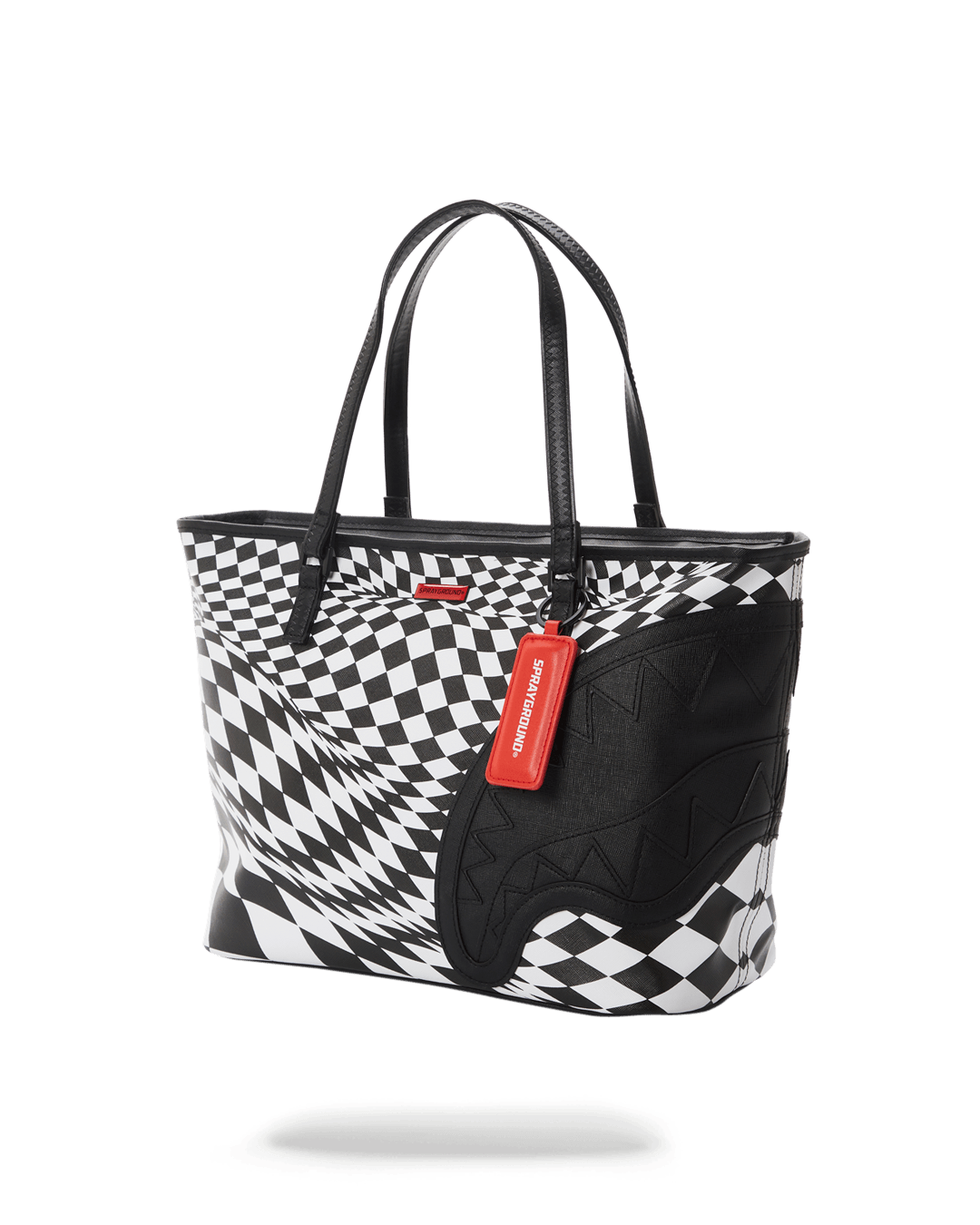 TRIPPY CHECK TOTE