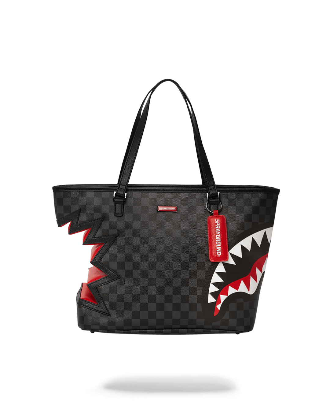 SHARK BITE SHARKS IN PARIS GRAY TOTE