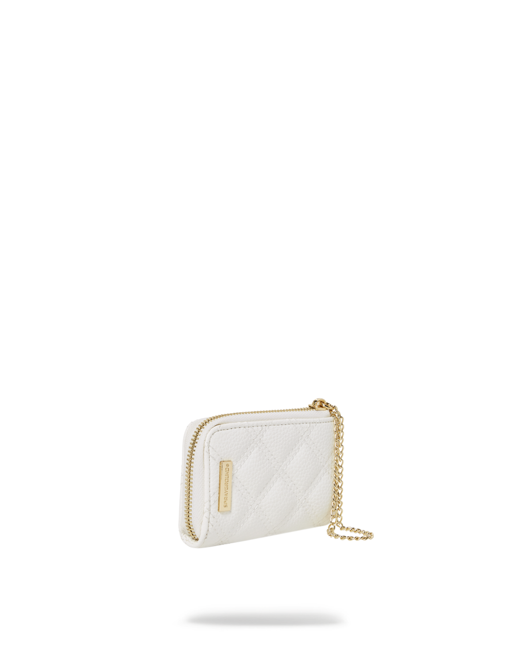 RIVIERA LE BLANC GOLD CHAIN SHARK WALLET