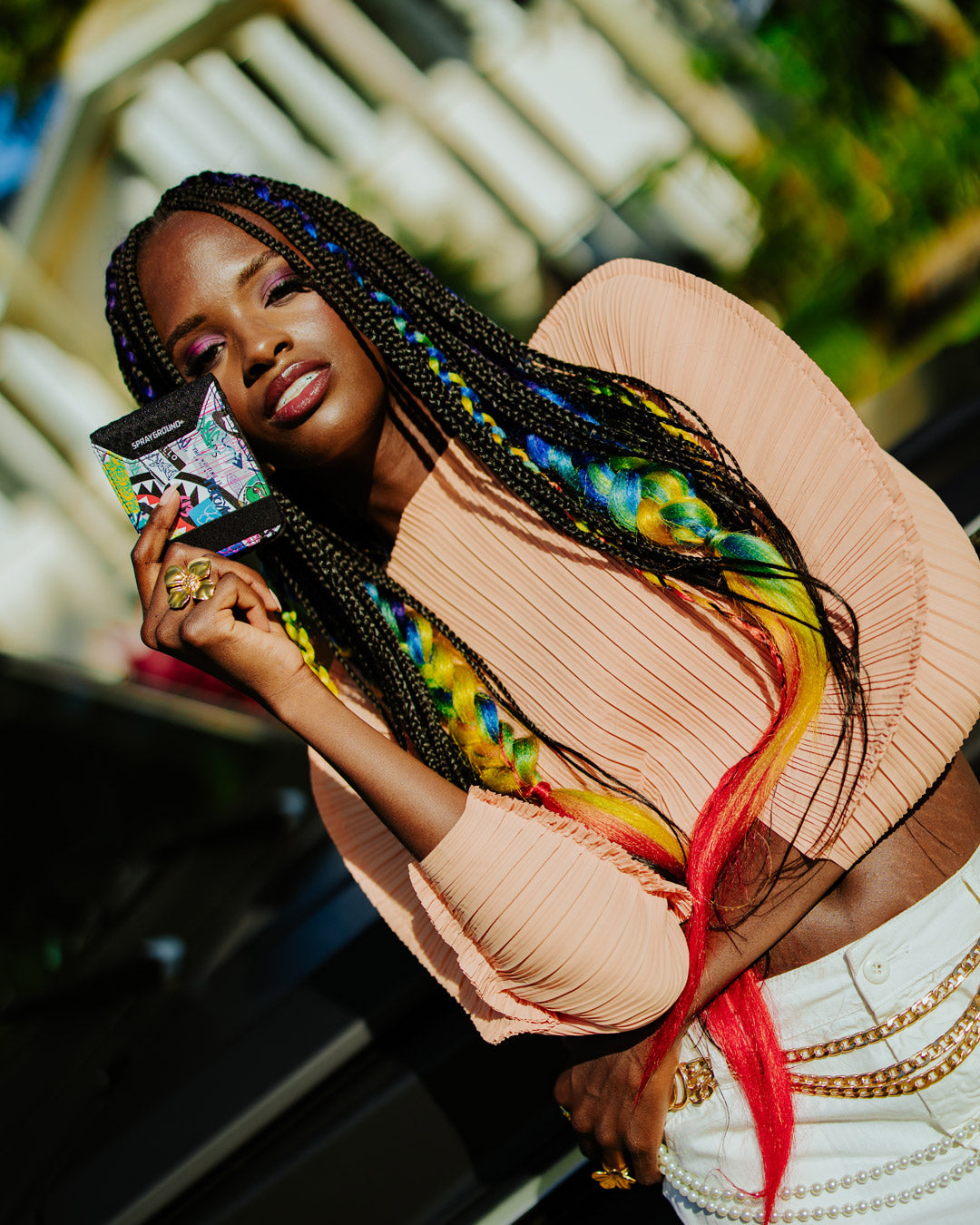 CREATE ANOTHER DAY ELASTIC BI-FOLD WALLET