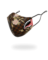 SHARKFLOWER VEGAN LEATHER FACE MASK