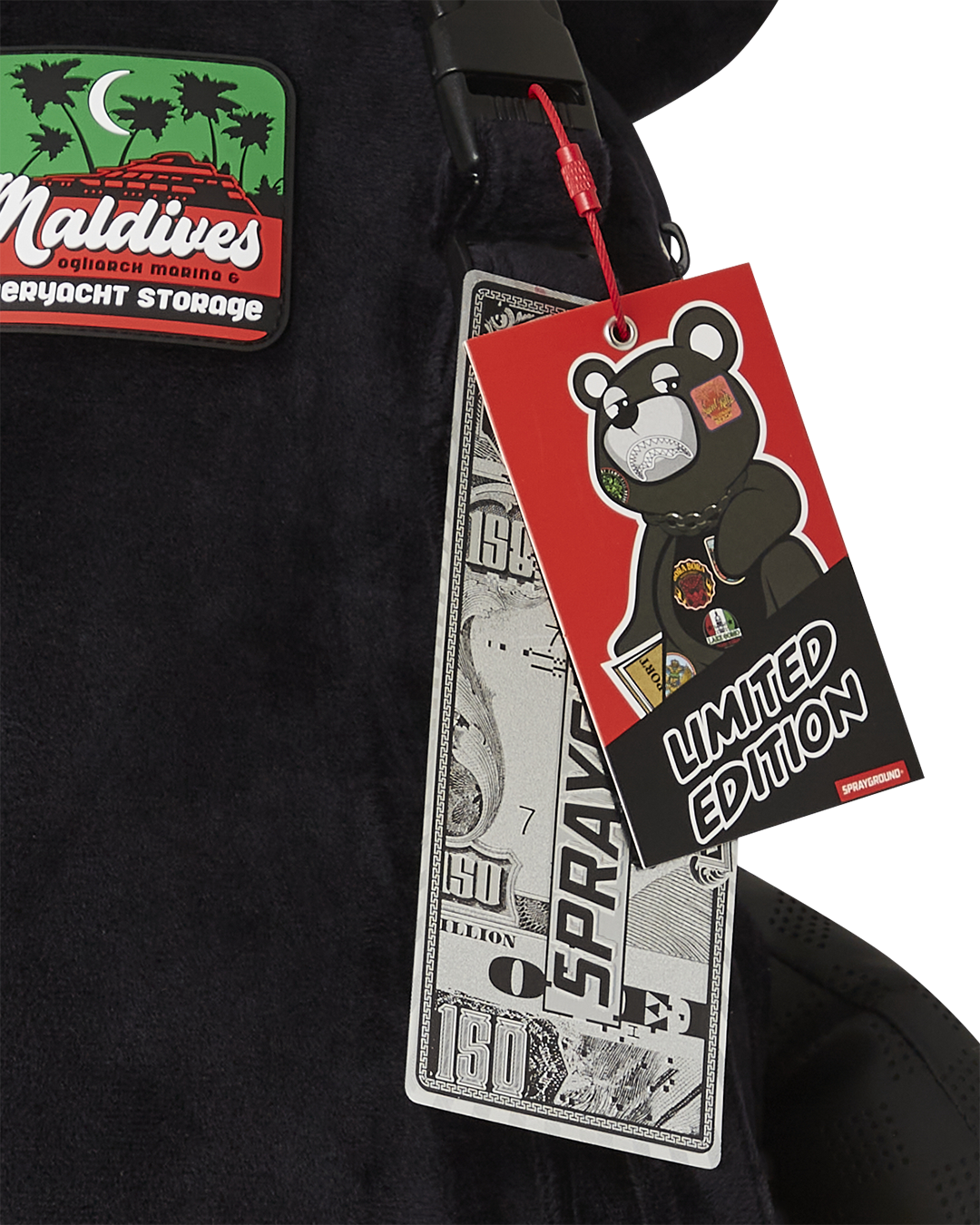 GLOBAL MOGUL BILLIONAIRE MONEYBEAR BACKPACK