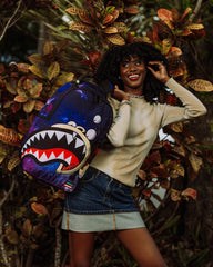 FUTURAMA NIBBLER EAT SHARK DLXR BACKPACK