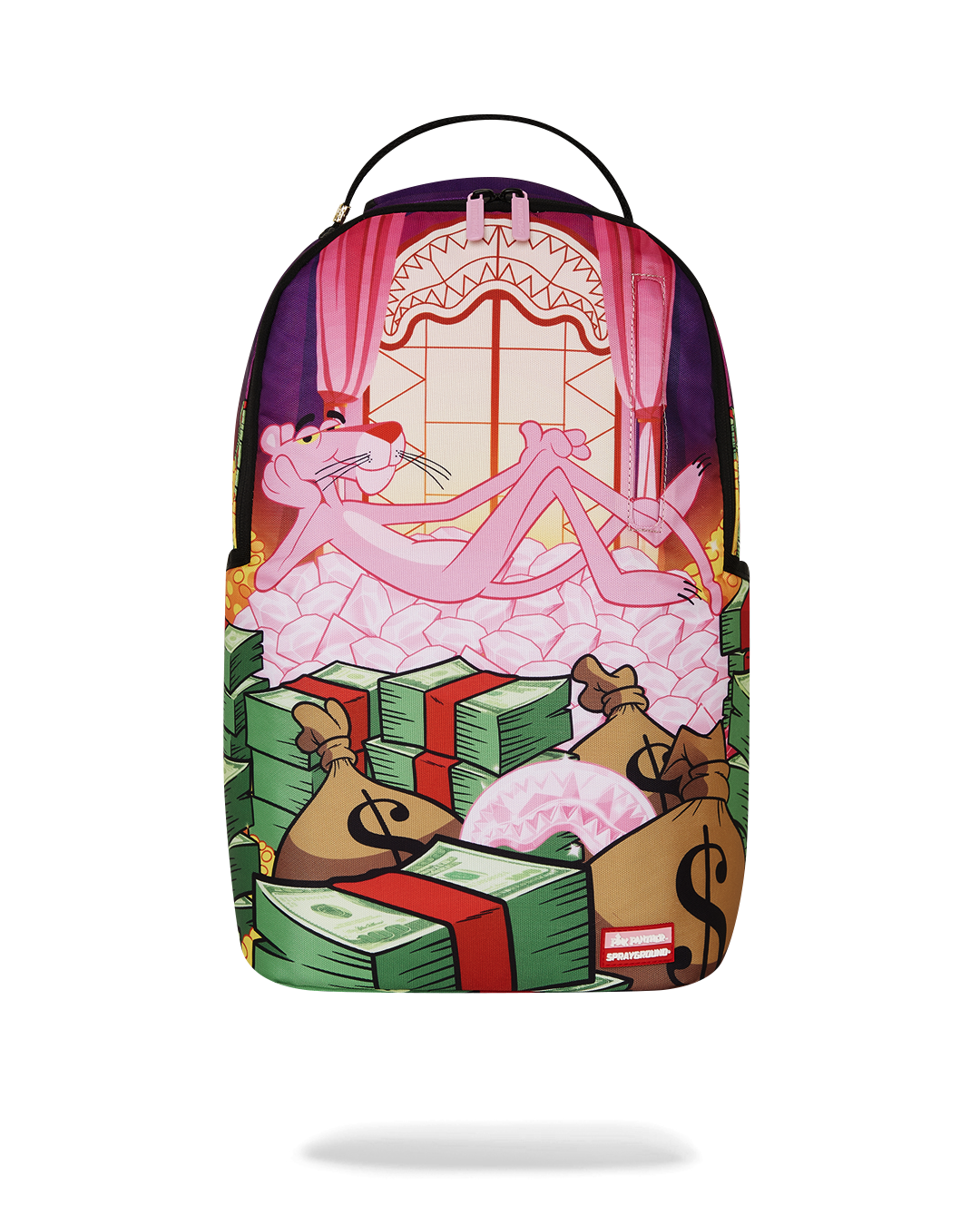 PINK PANTHER FORTRESS OF MONEY-TUDE BACKPACK