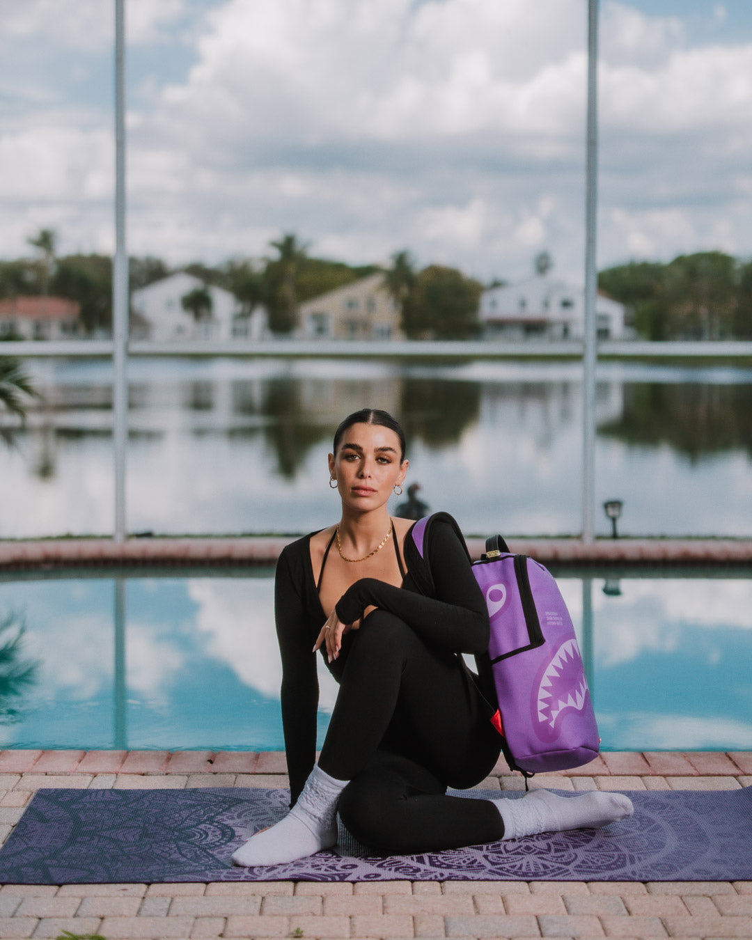 SHARK CENTRAL PURPLE VENOM BACKPACK