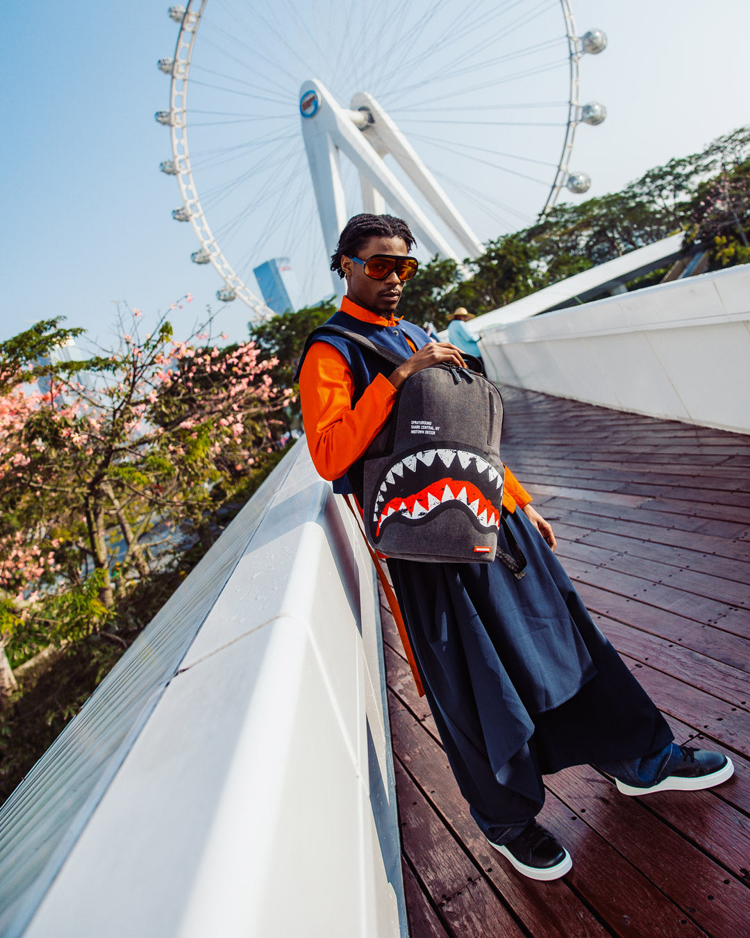 SHARK CENTRAL DENIM VENOM BACKPACK